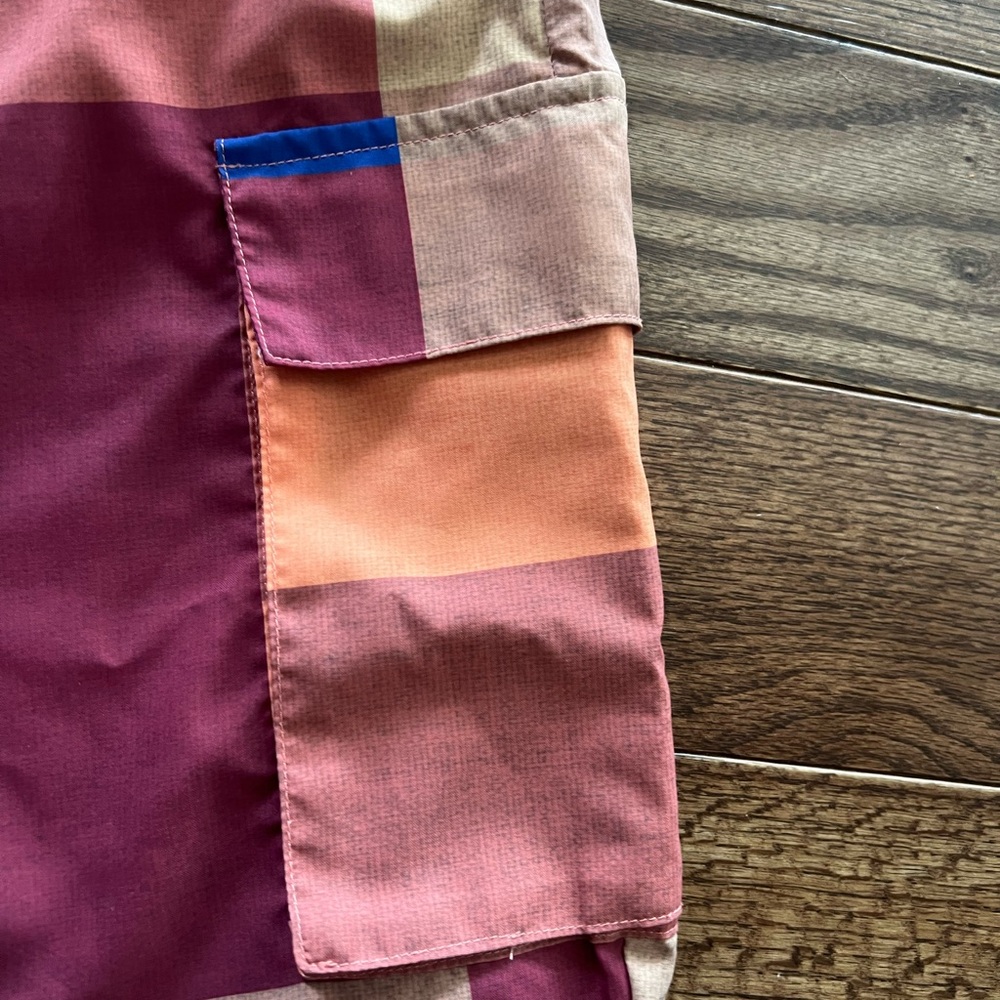 Romwe Multicolor Patchwork Pants - image 4